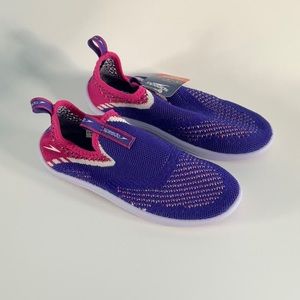 Speedo‎ surf stride Girls water shoes slip on kids youth purple size S 13-1